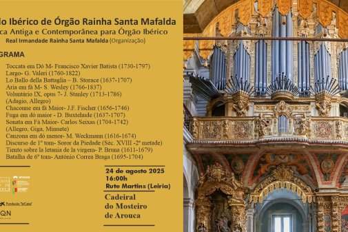 Concerto III Ciclo Ibérico de Órgão - 24/08/2025