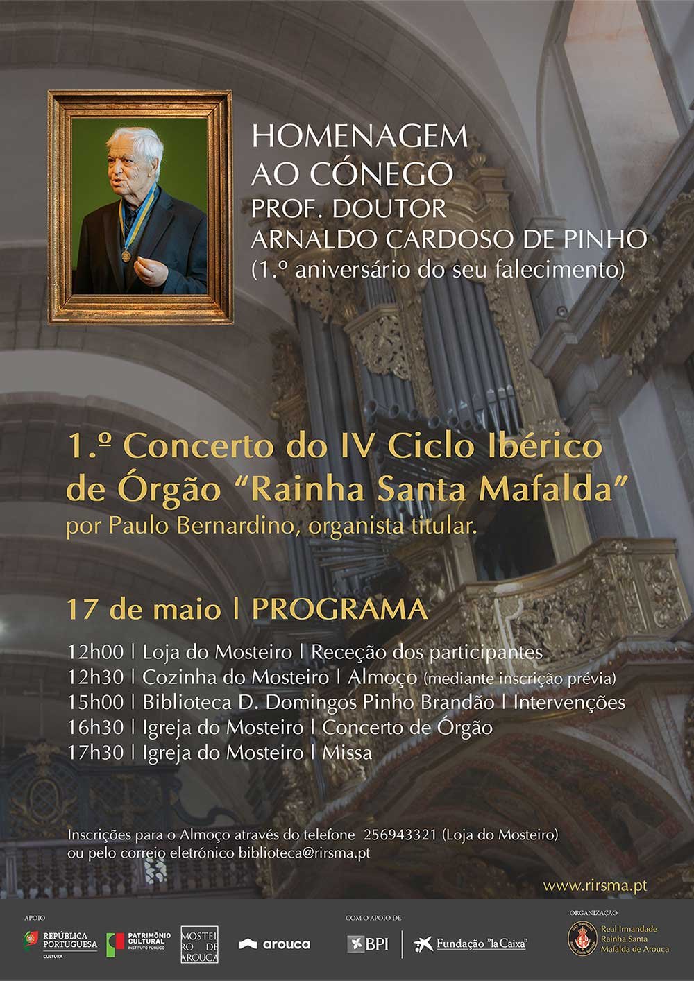 HOMENAGEM AO CÓNEGO PROF. DOUTOR ARNALDO CARDOSO DE PINHO